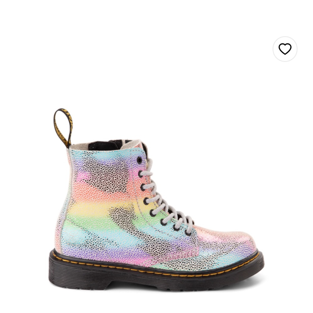 Dr. Martens Toddler iridescent boots size 9